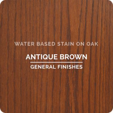 General Finishes EF Series Waterbased Stain Antique Brown