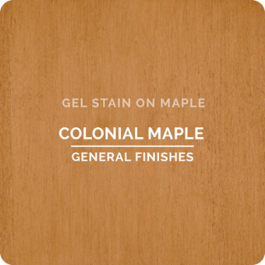 General Finishes Gel Stain Colonial Maple