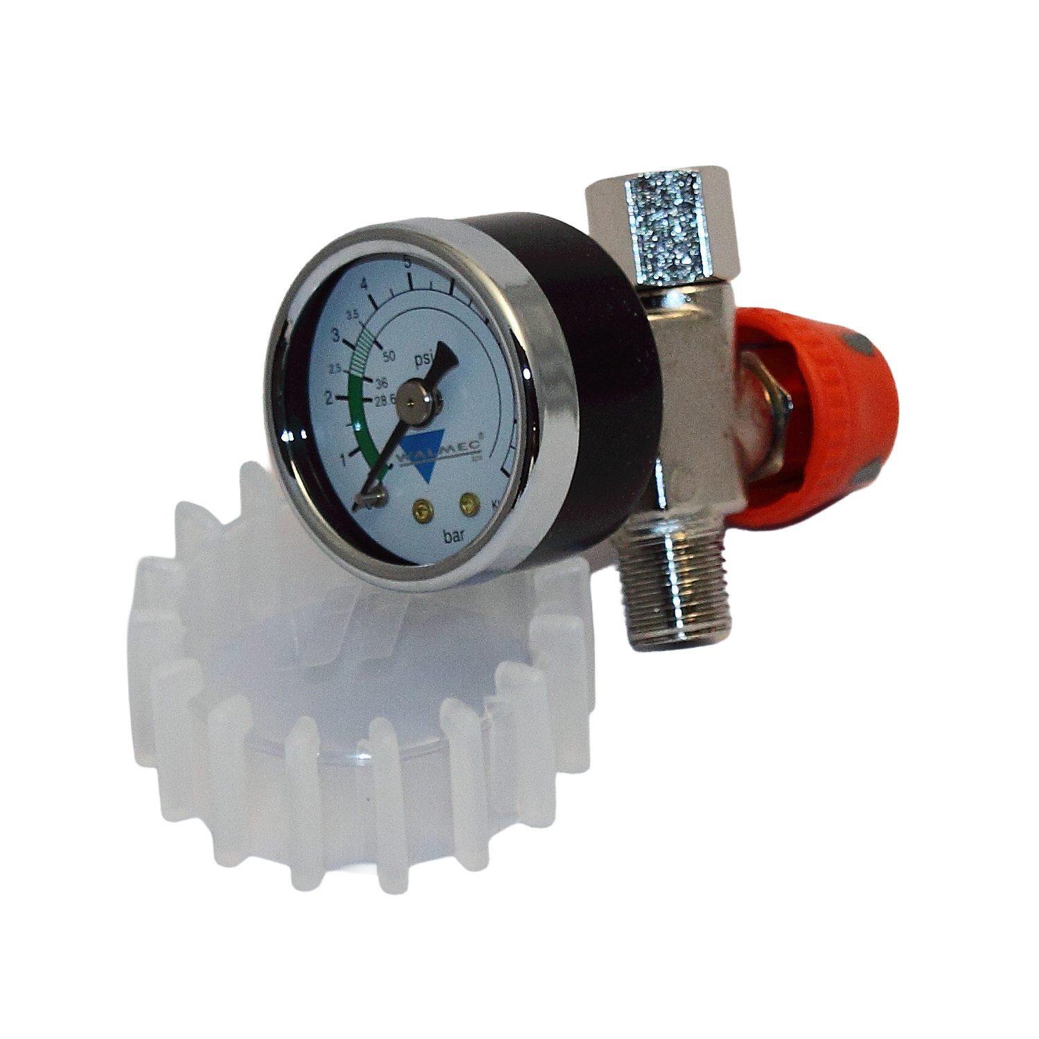 Optional Walcom Mini Regulator & Gauge