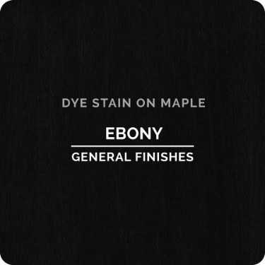 General Finishes Waterbased Dye Stain Ebony