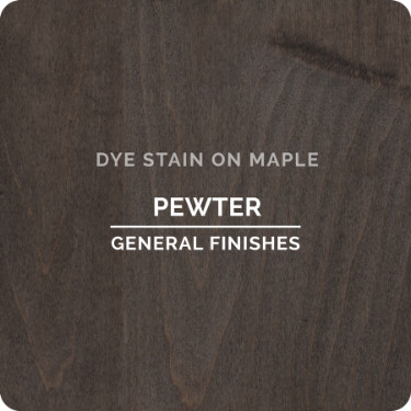 General Finishes Waterbased Dye Stain Pewter