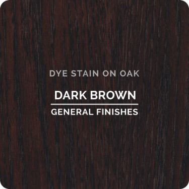 General Finishes Waterbased Dye Stain Dark Brown