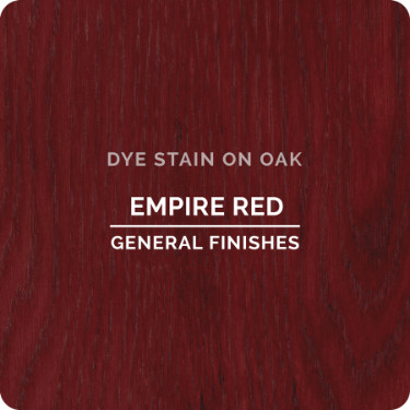 General Finishes Waterbased Dye Stain Empire Red