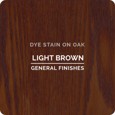 General Finishes Waterbased Dye Stain Light Brown