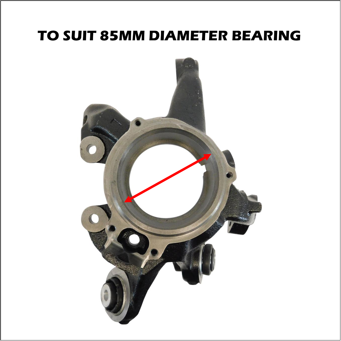 BMW 1-Series E88 Rear Left Wheel Hub Carrier 2005-2012 