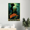 Creature from the Black Lagoon  - Vintage Horror Movie Poster - English