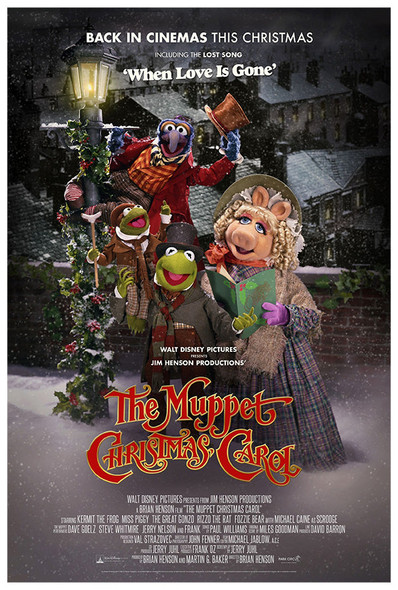 Muppet's Christmas Carol - Christmas Holiday Movie Poster - US Version #2