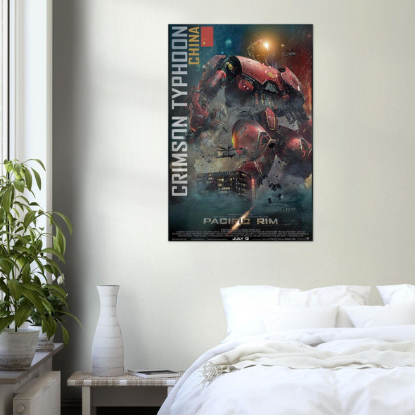 Pacific Rim Movie Poster -Crimson Typhoon - Jaeger Poster (11 x 17 Inches)
