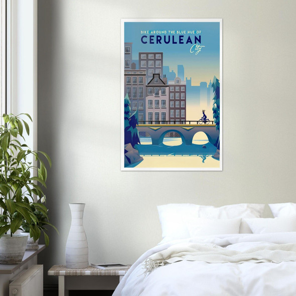 Pokemon Poster - Cerulean City - Anime Poster, Gaming