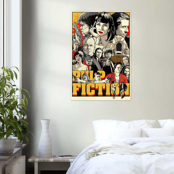 Pulp Fiction Movie Poster - Quentin Tarantino - Alternate #6