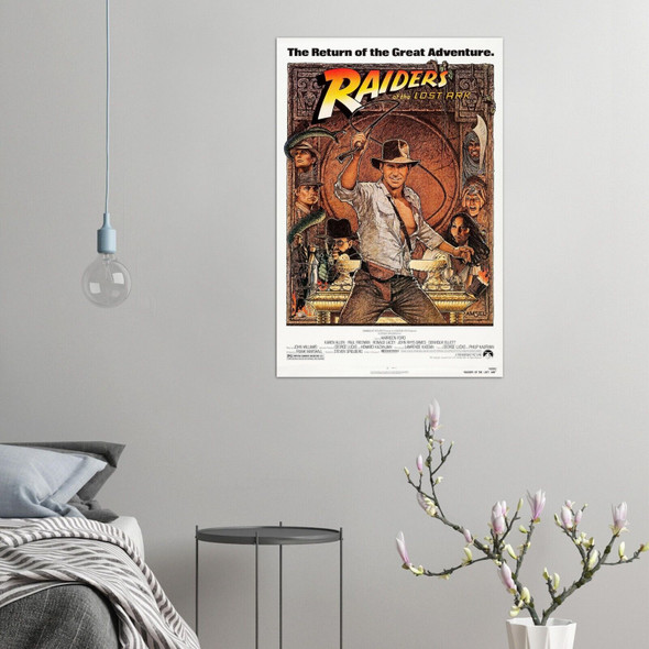 Raiders of the Lost Ark - Indiana Jones - Movie Poster - US Version #1