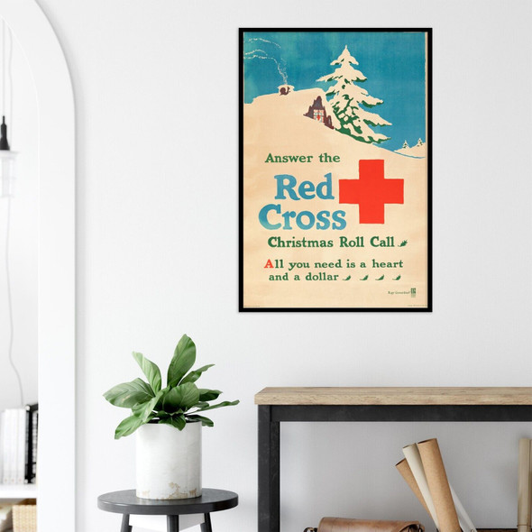 Red Cross - Christmas Roll Call - Government Poster