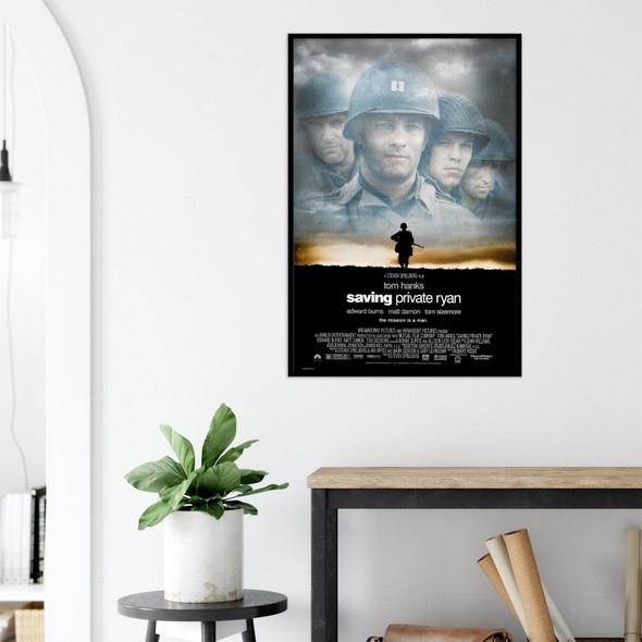 Saving Private Ryan - Steven Spielberg - Tom Hanks - Movie Poster - US Version