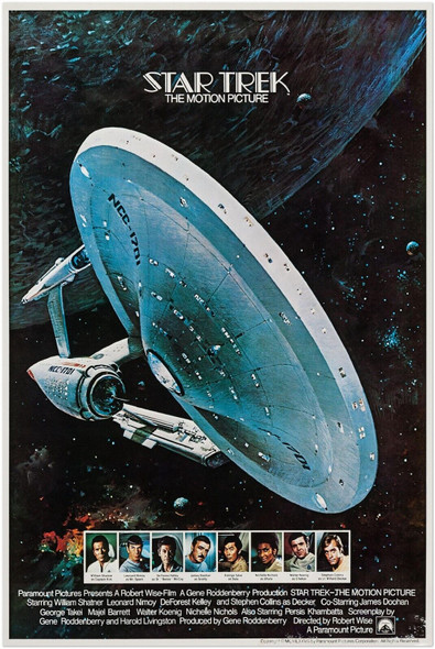 Star Trek - The Motion Picture 1977 - US Version #1 - Movie Poster