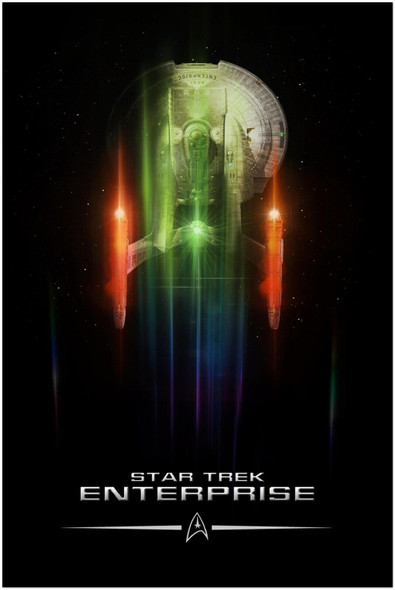 Star Trek Enterprise Series Poster - Movie Print, Wall Art