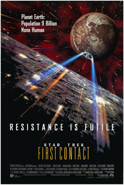 Star Trek First Contact - US Version - Next Generation - Movie Poster