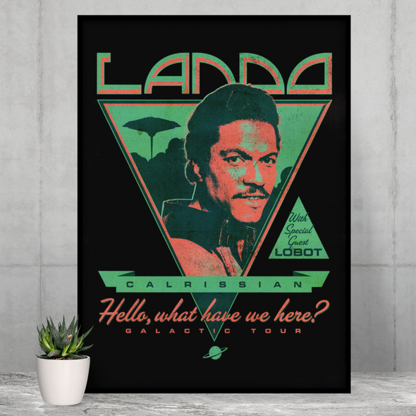 Star Wars Poster - Lando Calrissian - Movie Concert Posters