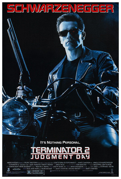 Terminator 2 - Judgement Day - Movie Poster - Arnold Schwarzenegger - US Version