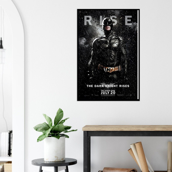 The Dark Knight Rises - Batman - DC Universe - Movie Poster - Teaser #2