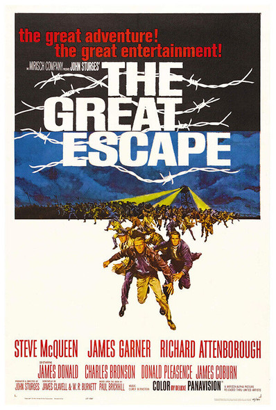 The Great Escape - Steve McQueen - Movie Poster