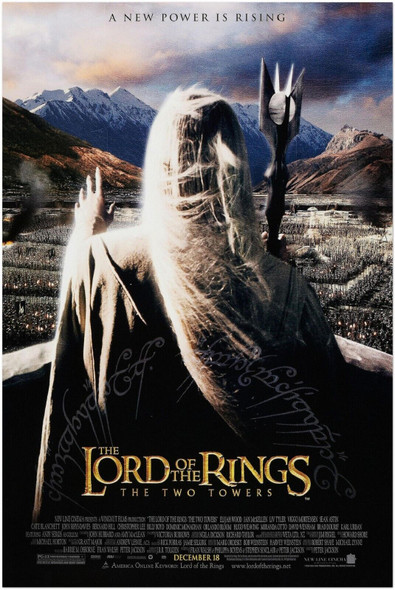 The Two Towers - Lord of the Rings Movie Poster - Teaser #2