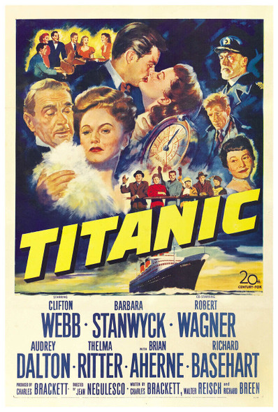 Titanic - Movie Poster - 1953 - US Version