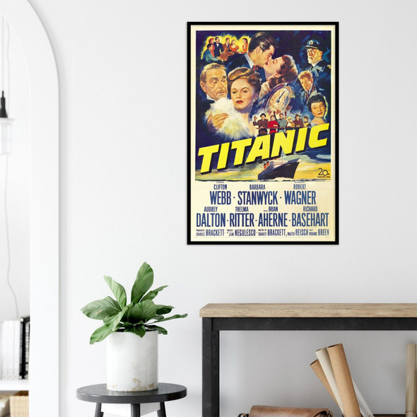 Titanic - Movie Poster - 1953 - US Version