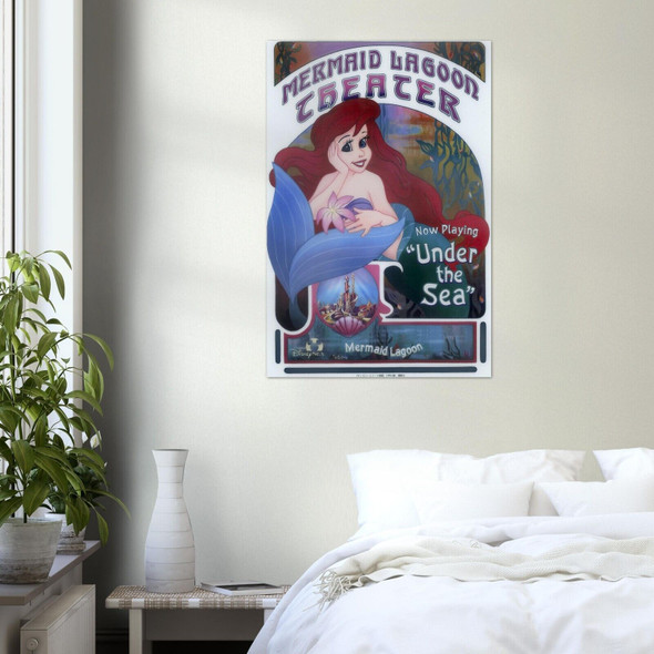Tokyo Disneyland Attraction Poster - Little Mermaid Lagoon - DisneySea