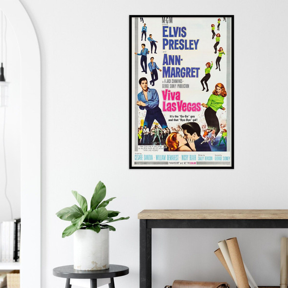 Viva Las Vegas - Elvis Presley - 1963 - Movie Poster - US Version #2