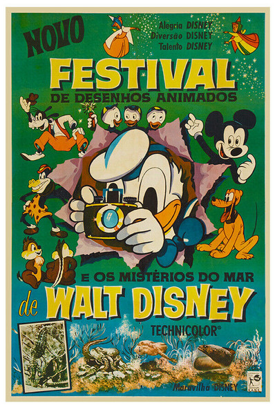 Walt Disney Animation Festival - Argentinian - Classic Cartoon - Movie Poster