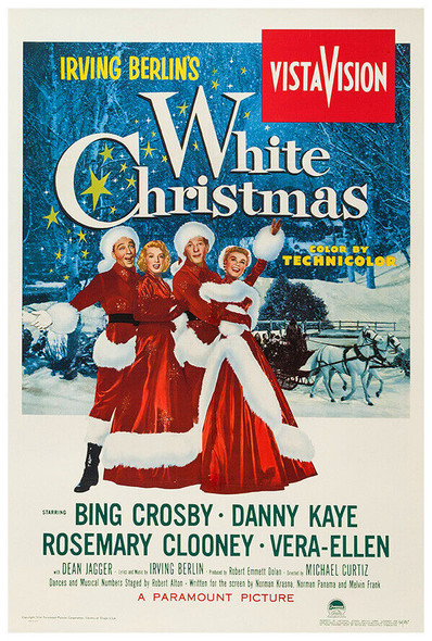 White Christmas  - Classic Holiday Movie Poster