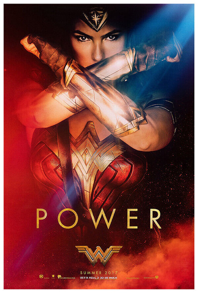 Wonder Woman (2017) - Gal Gadot - DC Universe - Movie Poster - Teaser #1