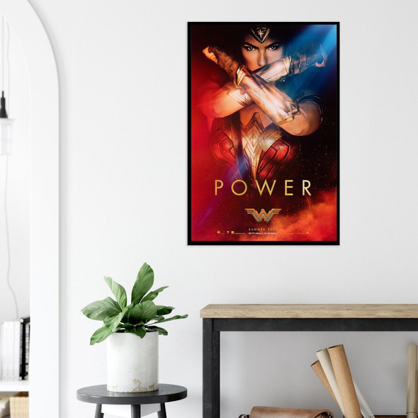 Wonder Woman (2017) - Gal Gadot - DC Universe - Movie Poster - Teaser #1