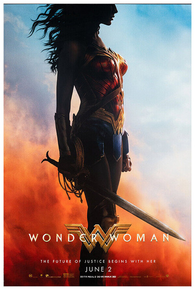Wonder Woman (2017) - Gal Gadot - DC Universe - Movie Poster - Teaser #2