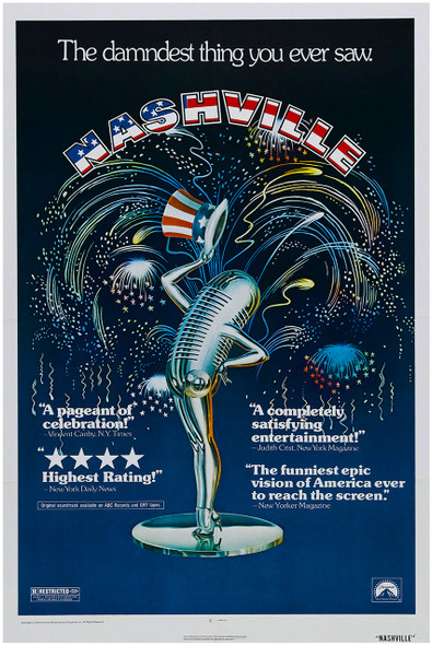 Nashville - 1975 - Movie Poster - US Version