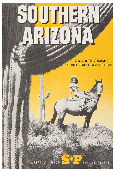 Amtrack - Southwest - Vintage Travel Poster
