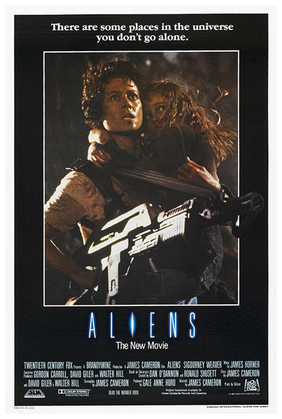 Aliens - 1986 - US VERSION 1- Movie Poster