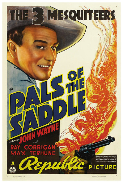 Pals of the Saddle - 1939 - Movie Poster