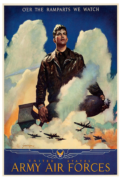 United States Army Air Forces -  WW2 Poster
