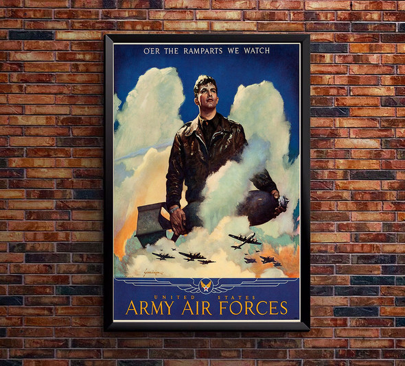 United States Army Air Forces -  WW2 Poster