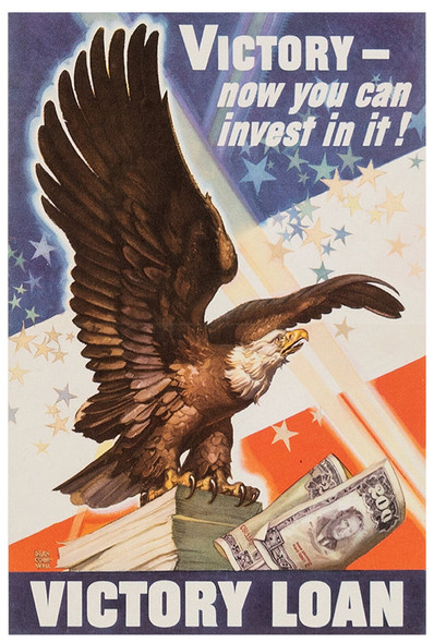 Victory Loan - Eagle - WW2 Poster