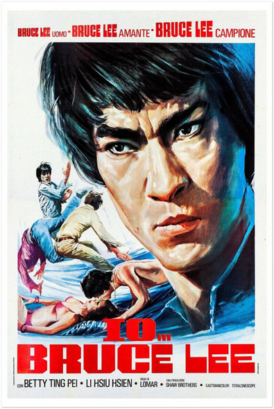 Bruce Lee and I - Bruce Lee Movie Poster - Italian Version