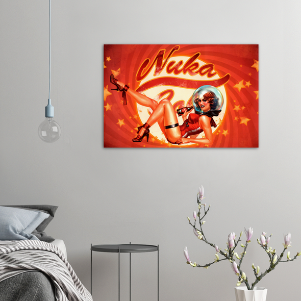 Fallout Poster Nuka Cola Cosmic Girl Pin Up Video Game Poster Gaming Fallout