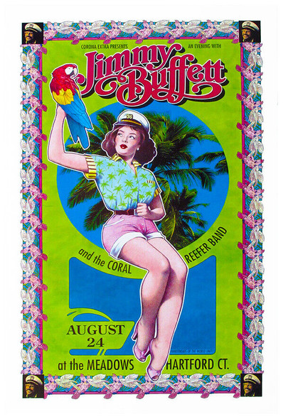 Jimmy Buffett and the Coral Reefers - The Meadows - Tour 1996 - Concert Poster