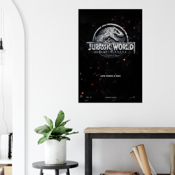 Jurassic World - Fallen Kingdom - 2018 - Movie Poster - US Release - Teaser #1