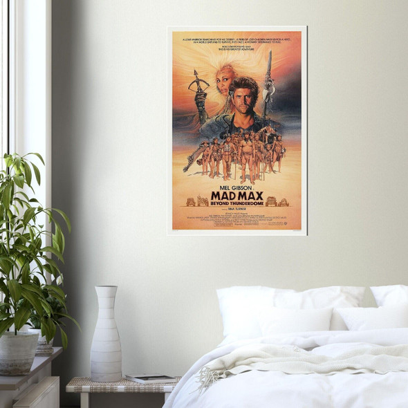 Mad Max - Beyond Thunderdome - Movie Poster - US Version - Mel Gibson