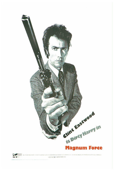 Magnum Force - Clint Eastwood - Movie Poster - US Version