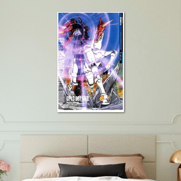 Master Gundam - Gundam Mechanical Poster - Japanese Anime Poster
