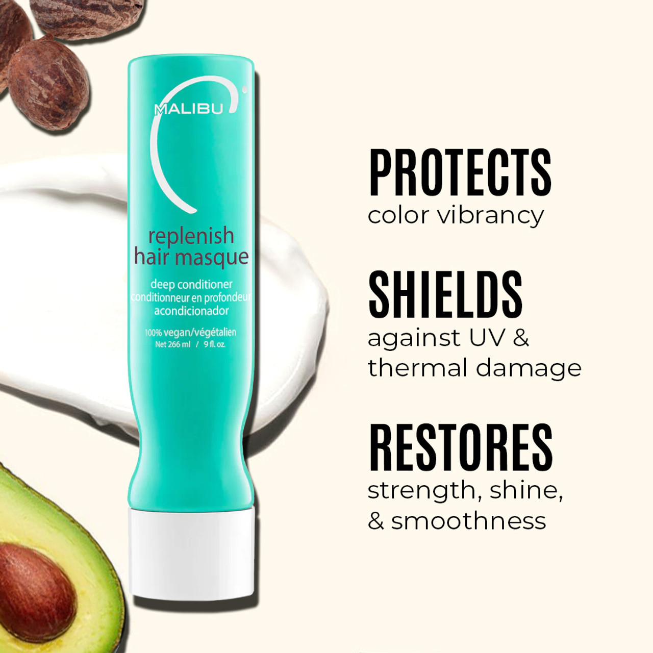 Malibu Replenish Hair Masque Liter