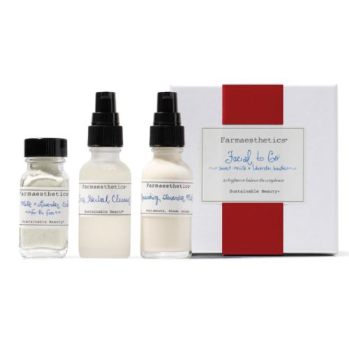 Farmaesthetics Facial To Go & Lavender Gift Set